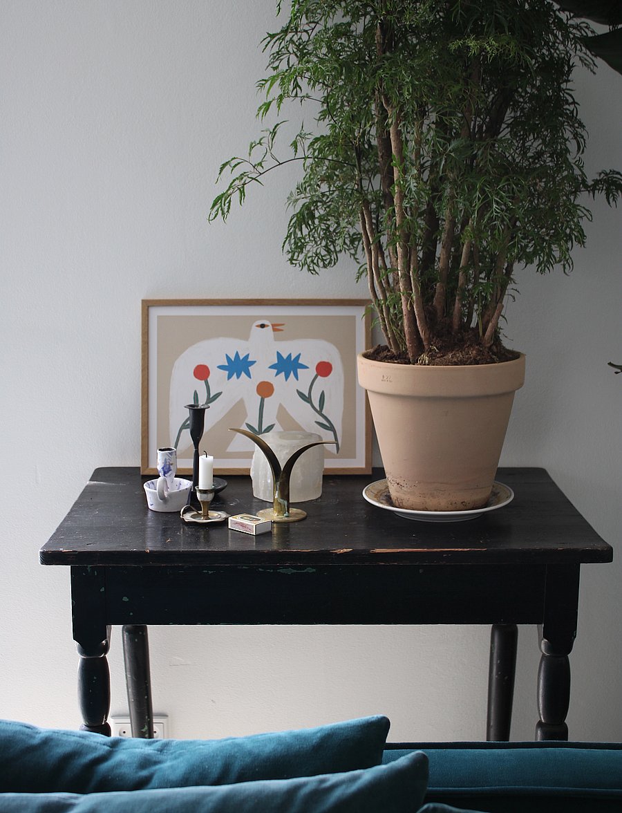 Aparte Works - Aparte x Matías Larraín - Totem Bird - beige - 2