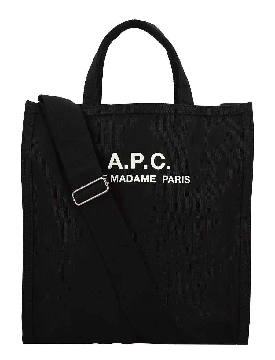 A.P.C. - Recuperation Cabas Tote Bag - shoppers - black - 0