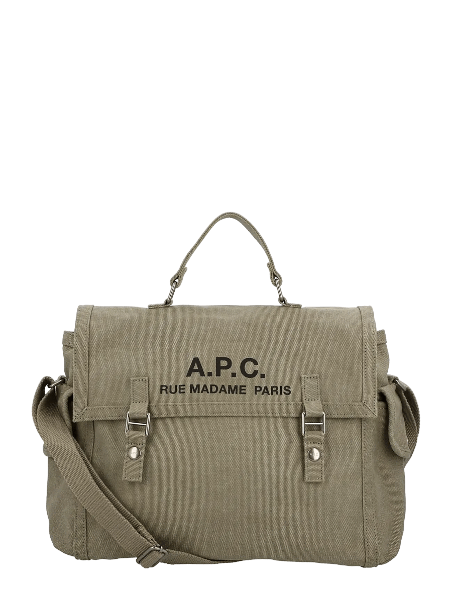 A.P.C. - Buckle Messenger Bag - grey - 0