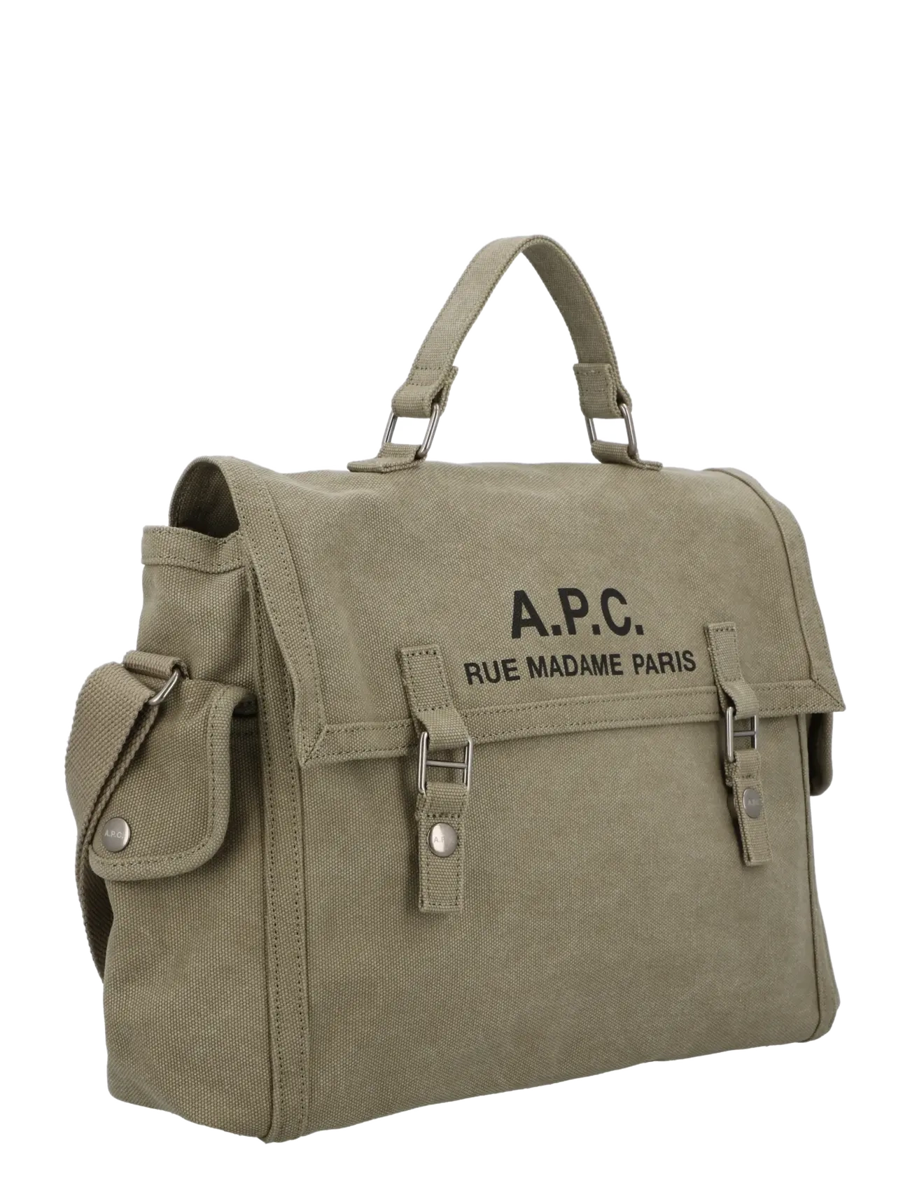 A.P.C. - Buckle Messenger Bag - grey - 1