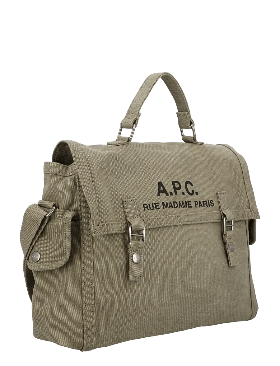 A.P.C. - Buckle Messenger Bag - grey - 1