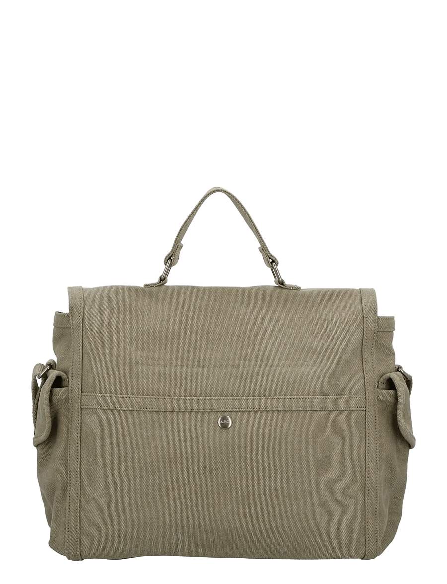 A.P.C. - Buckle Messenger Bag - grey - 2