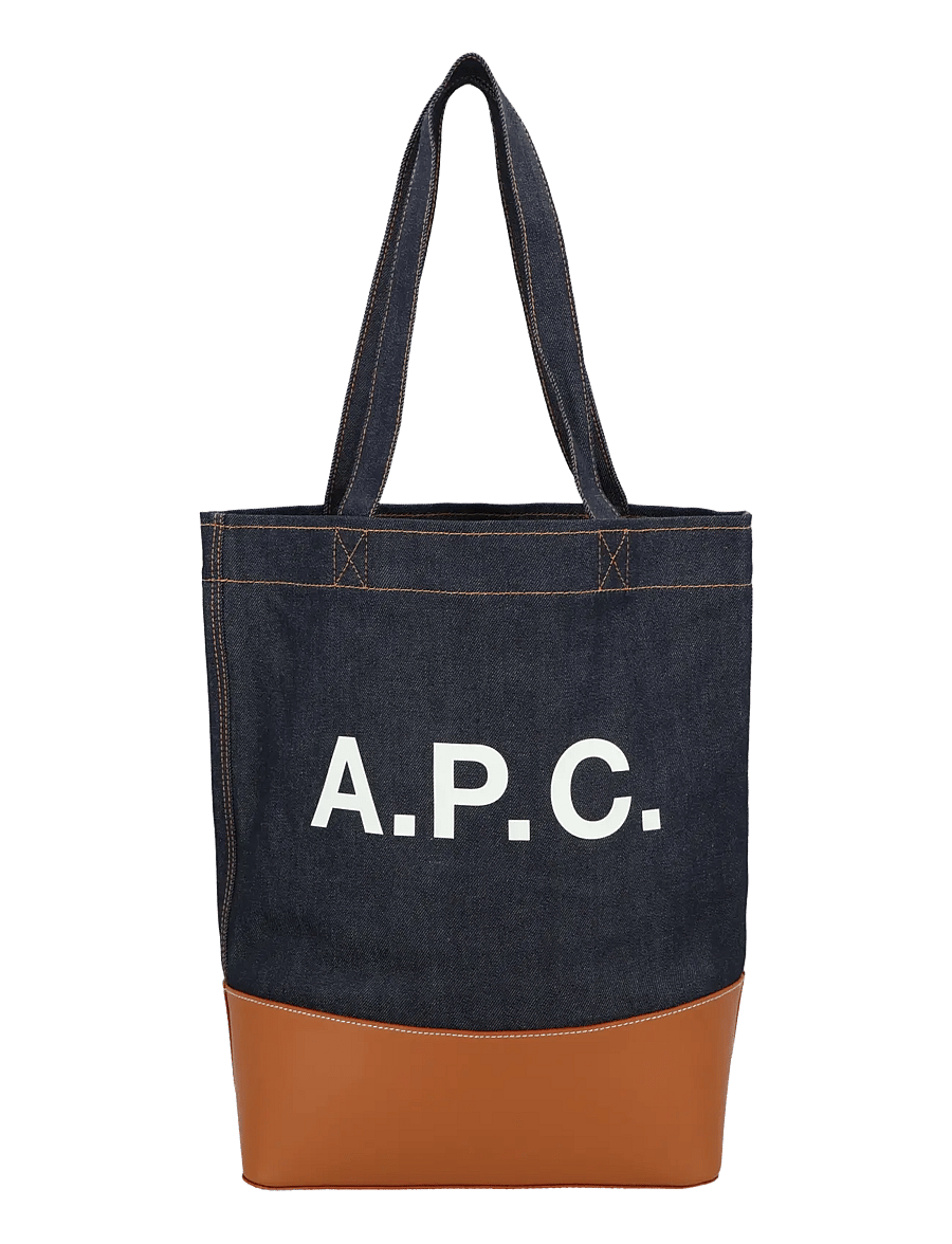 A.P.C. - Small Tote Bag - tote bags - multicolored - 0