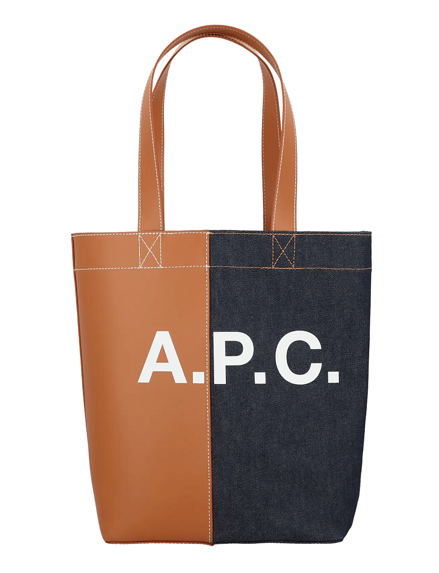 A.P.C. - Small Tote Bag - tote bags - multicolored - 0
