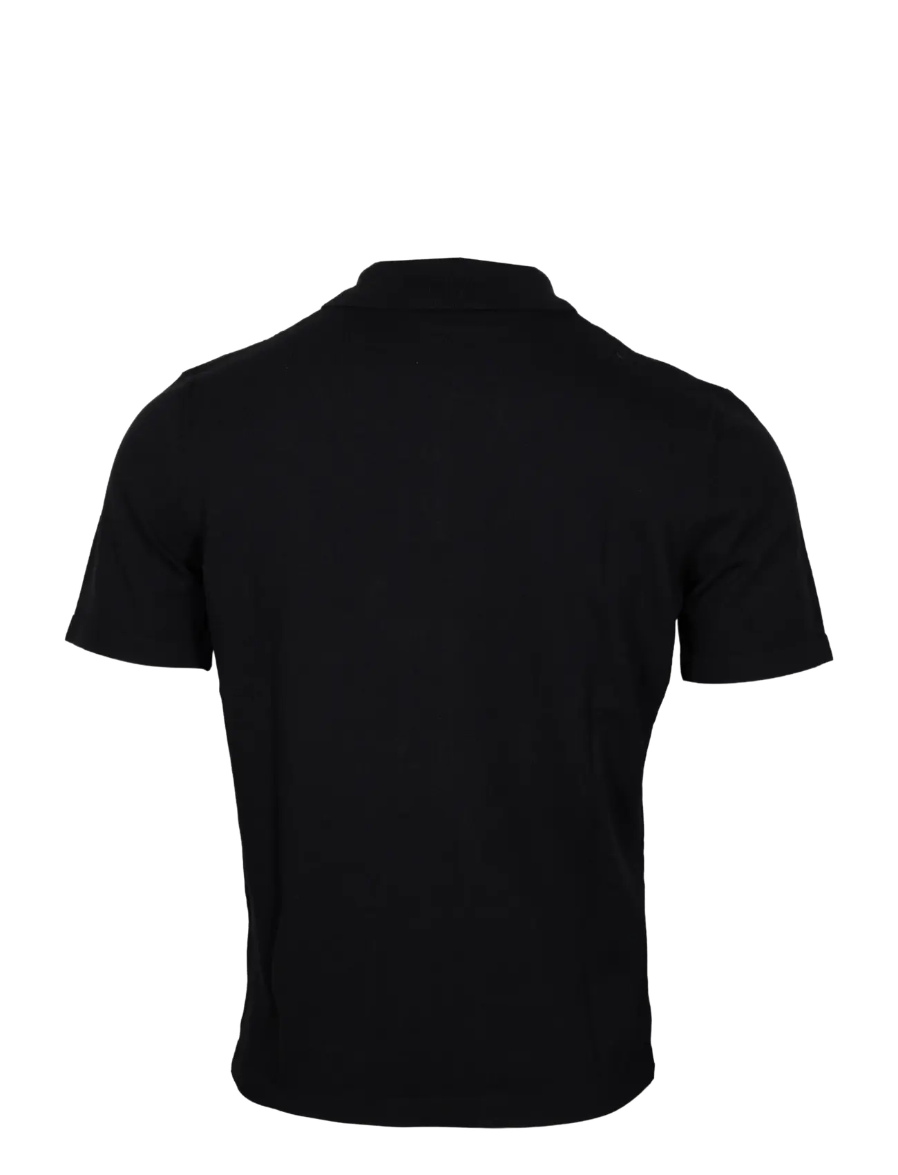 A.P.C. - Short-sleeve Polo Shirt - krótki rękaw - black - 1
