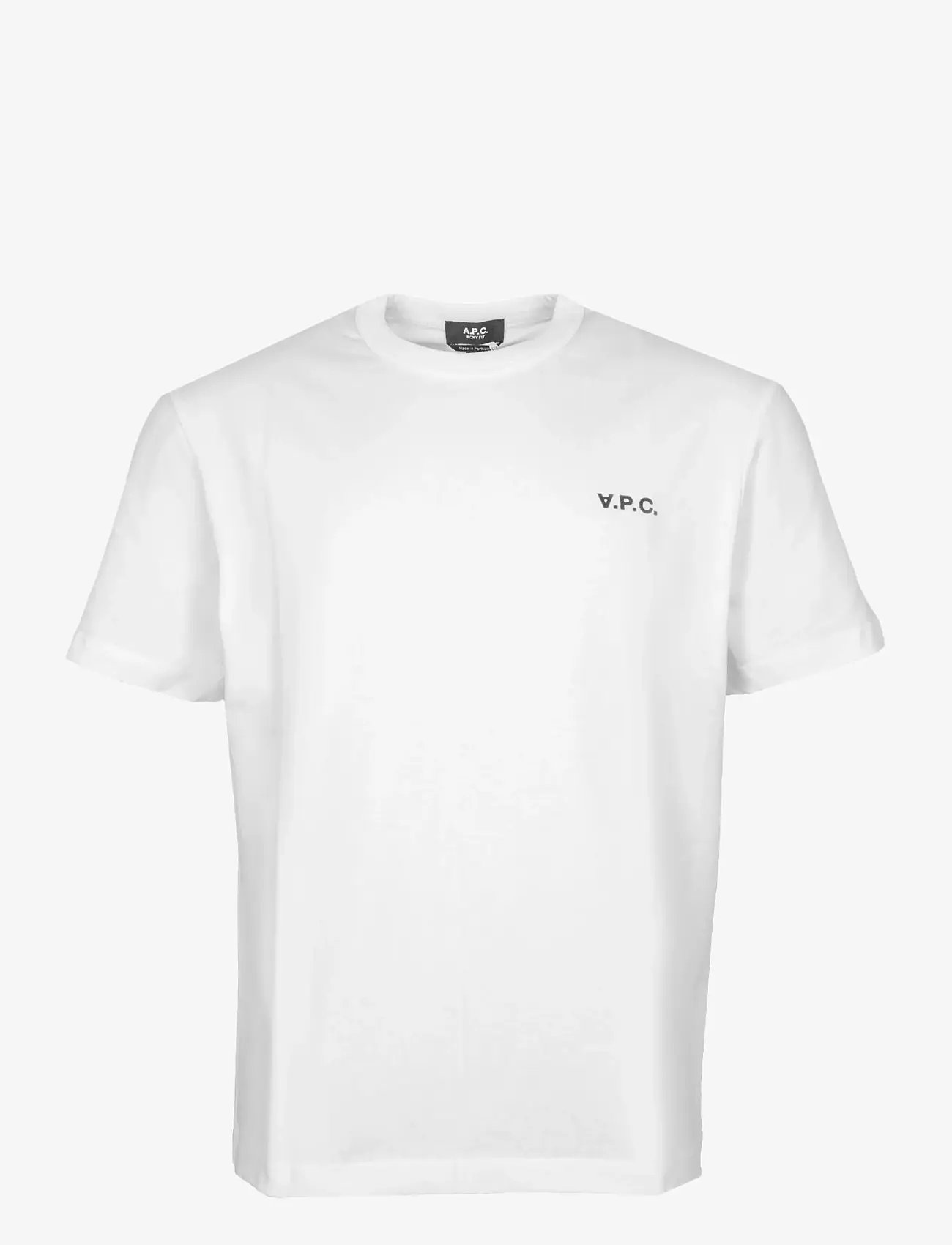 A.P.C. - Cotton T-shirt - short-sleeved t-shirts - white - 0