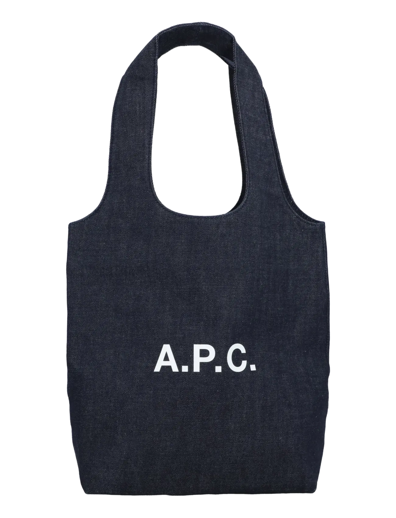 A.P.C. Ninon Small Tote Bag - Shopper & Tote Bags - BLUE / blue