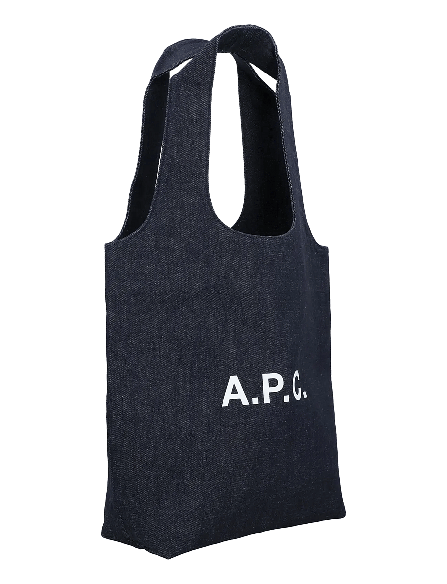 A.P.C. - Ninon Small Tote Bag - tote bags - blue - 1