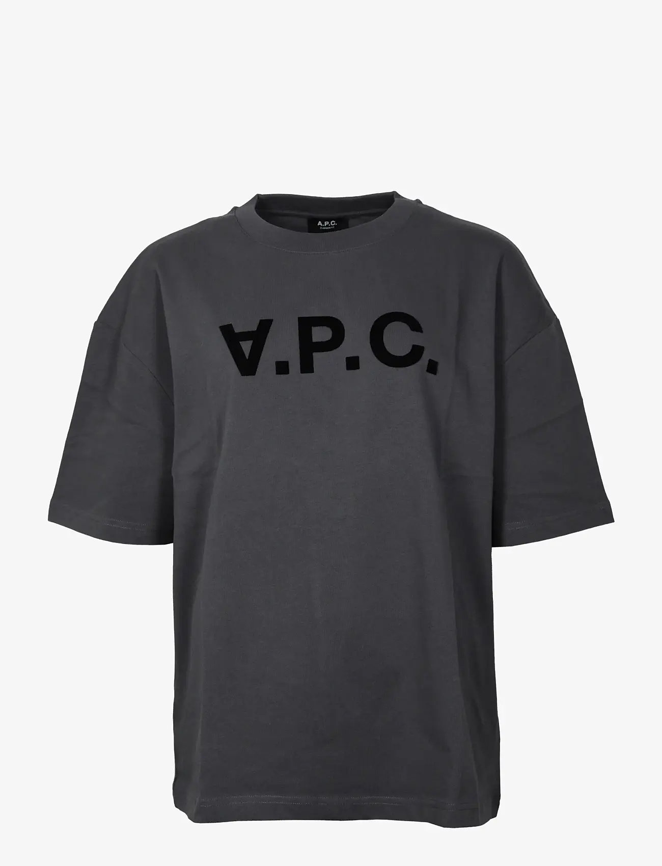 A.P.C. - T-Shirt  with Print - t-shirts - blue - 0