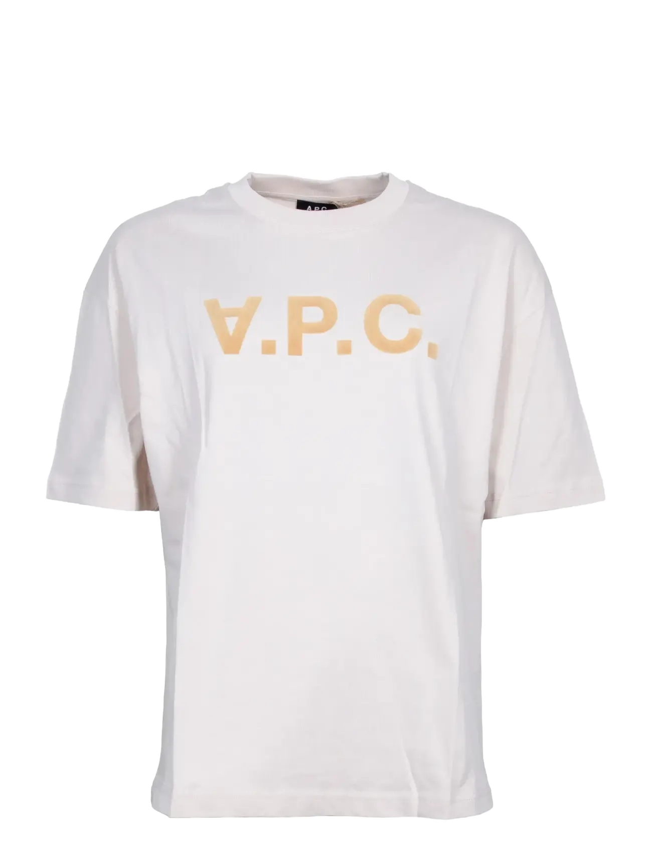 A.P.C. T-Shirt With Print, L, T-shirts & Oberteile, Weiß - Short-sleeved, Frauen