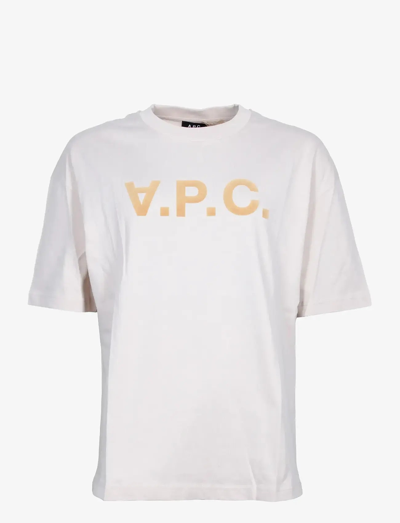 A.P.C. - T-Shirt  with Print - t-shirts - pink - 0