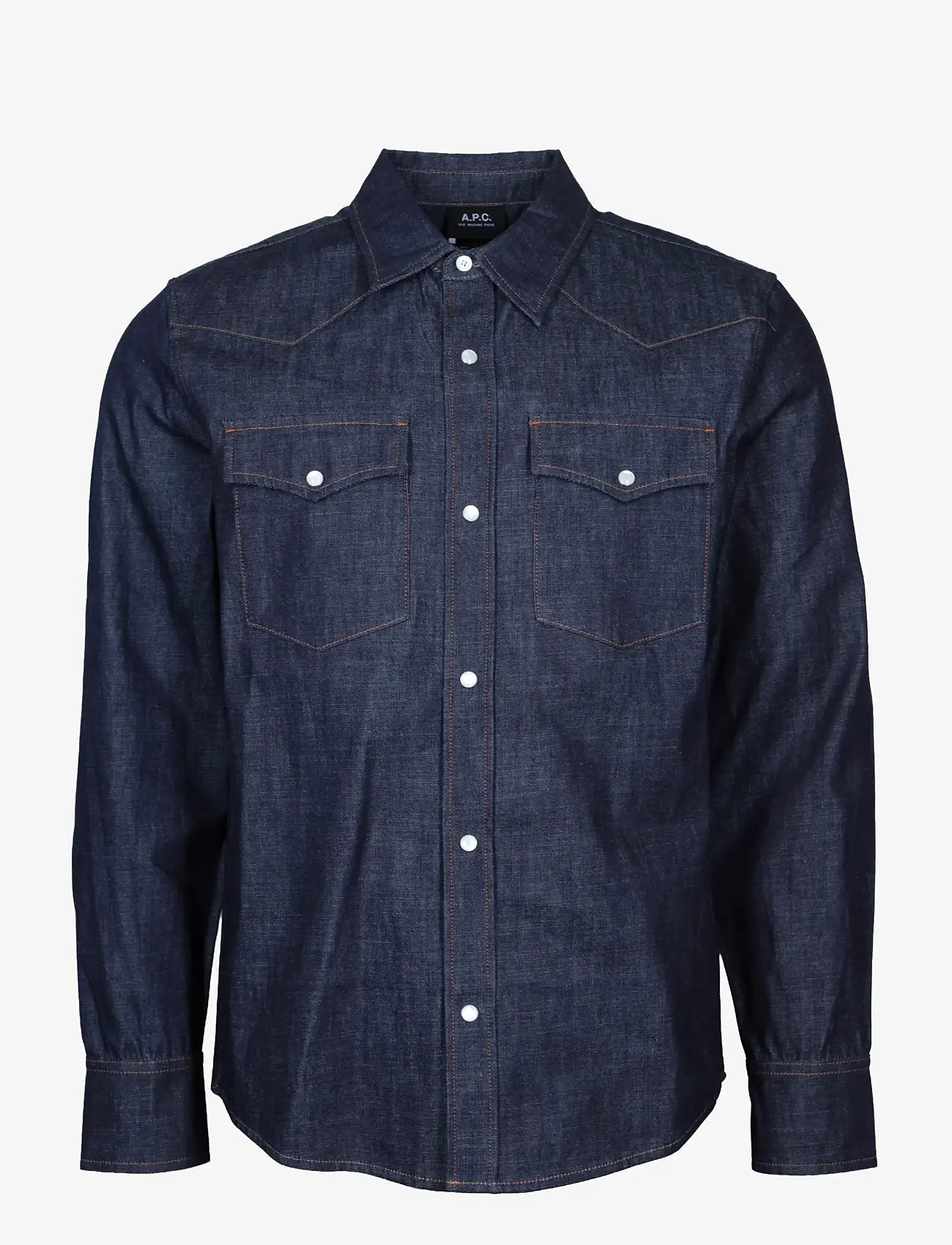 A.P.C. - Western shirt - denimskjorter - blue - 0