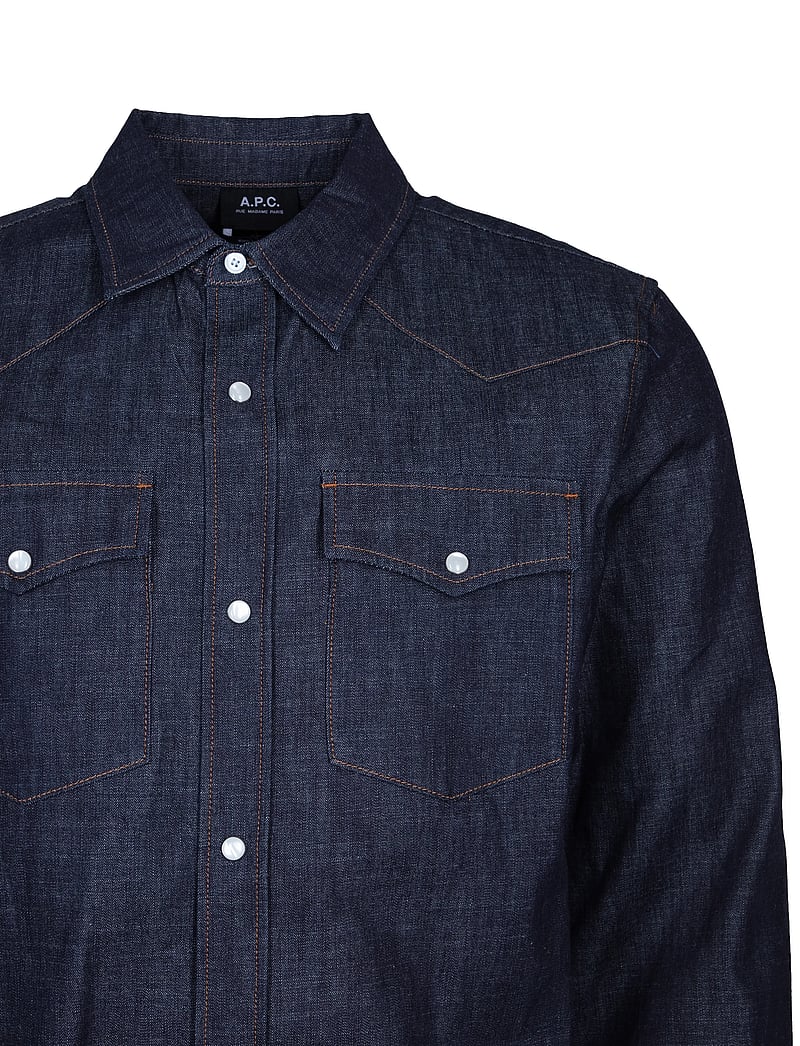 A.P.C. - Western shirt - denimskjorter - blue - 2