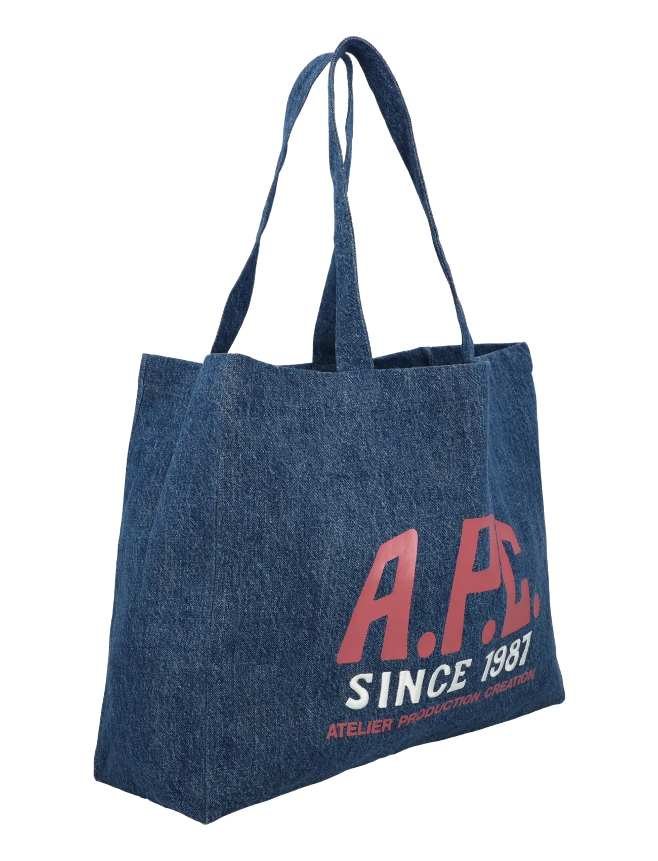 A.P.C. - Diane Carpenter Tote Bag - tote bags - blue - 1