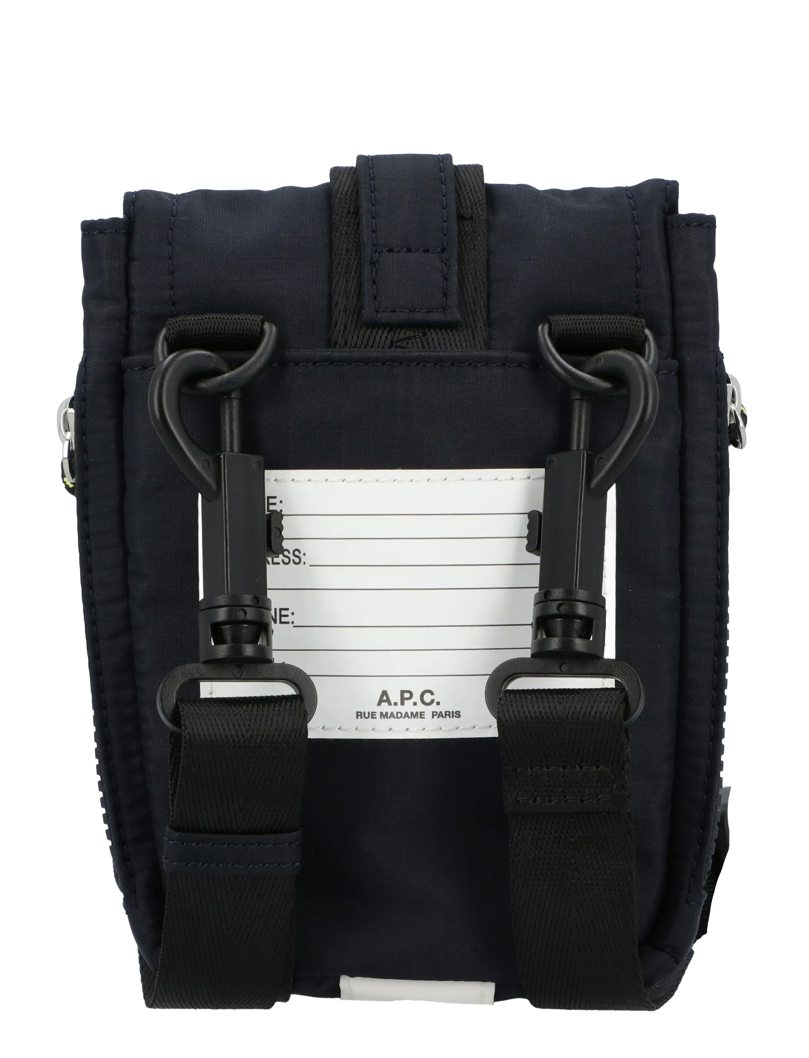 A.P.C. - Canvas Trek Crossbody Bag - torby na ramię - black - 1