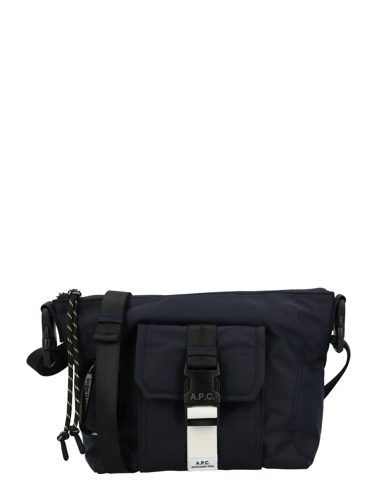 A.P.C. Trek Shoulder Bag, One Size, Bags, Schwarz - Männer
