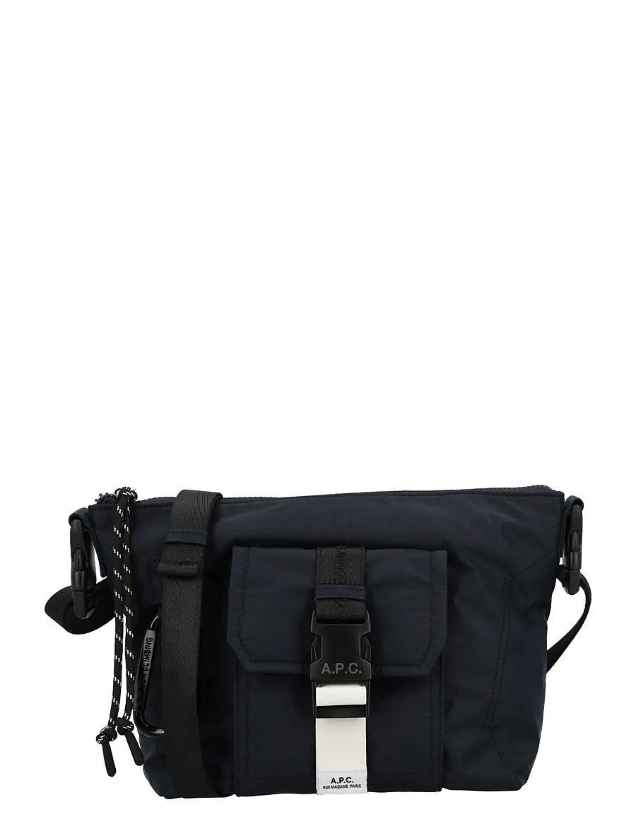 A.P.C. - Trek Shoulder Bag - schultertaschen - black - 0
