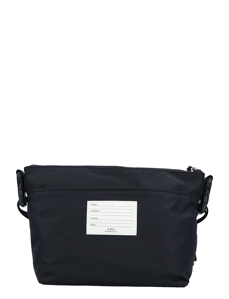 A.P.C. - Trek Shoulder Bag - skuldertasker - black - 1