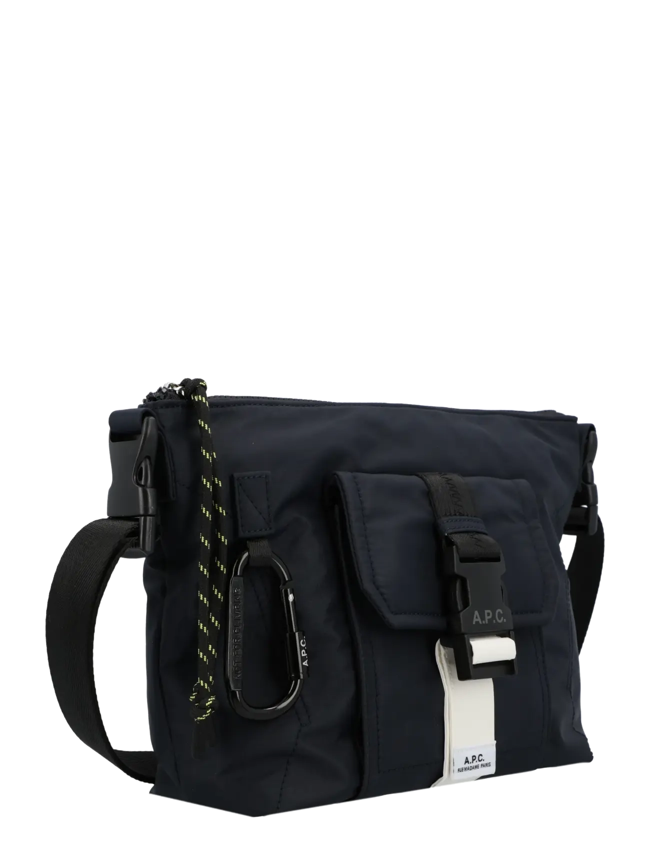 A.P.C. - Trek Shoulder Bag - schultertaschen - black - 2