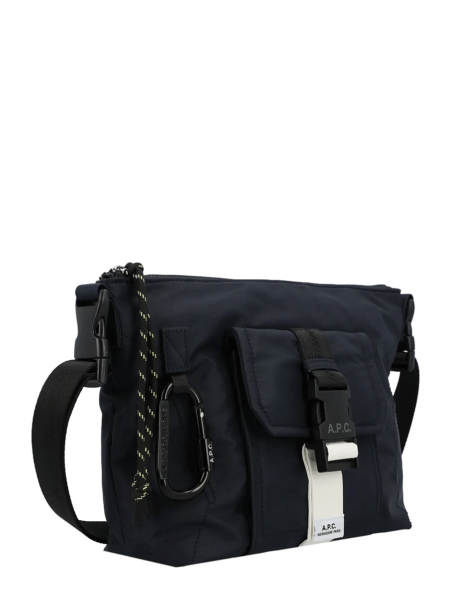 A.P.C. - Trek Shoulder Bag - schultertaschen - black - 2
