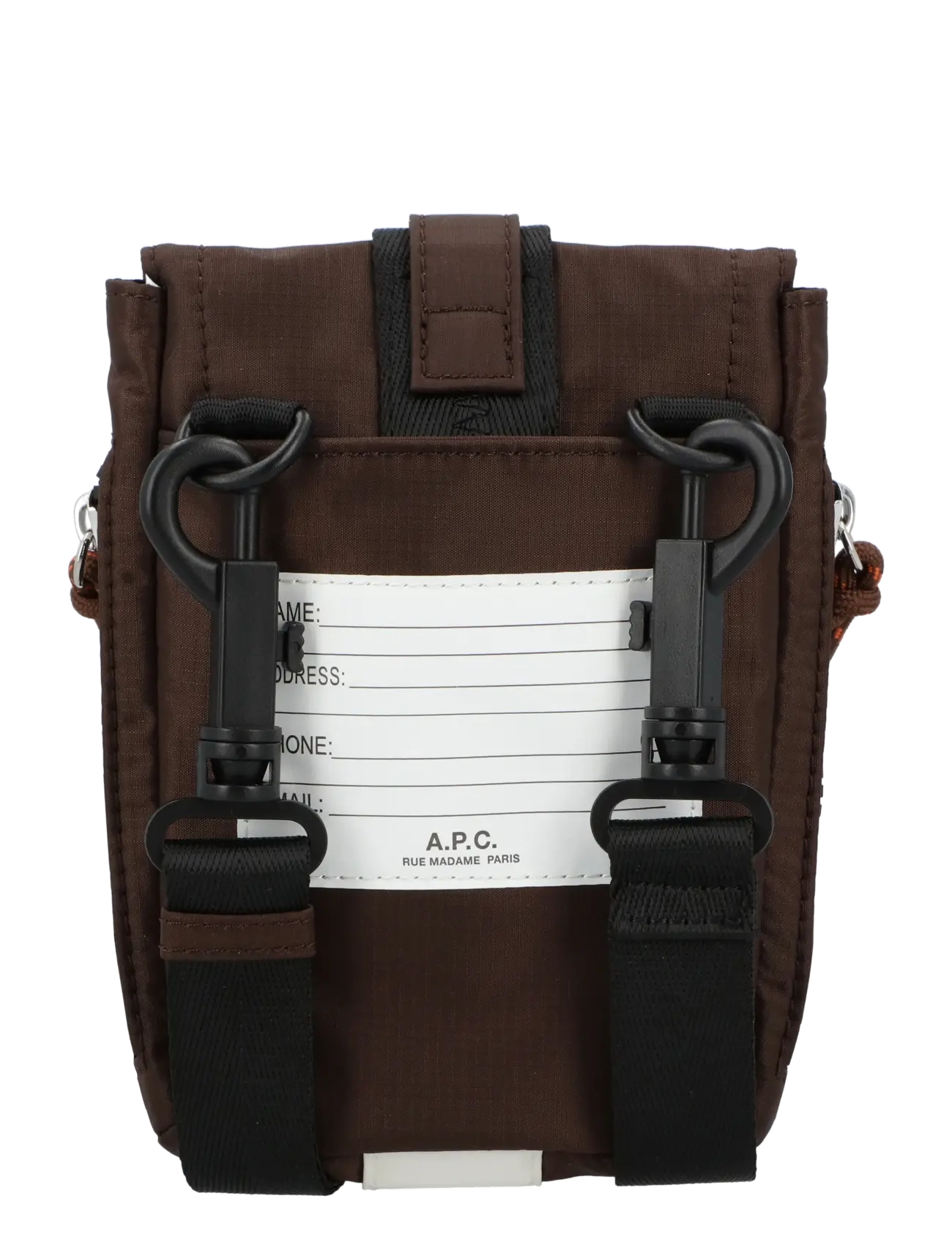 A.P.C. - Trek Crossbody Pouch - brown - 2