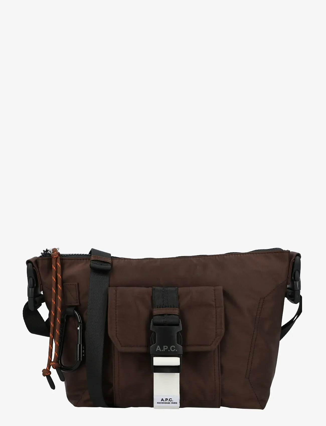 A.P.C. - Trek Shoulder Bag - shoulder bags - brown - 0