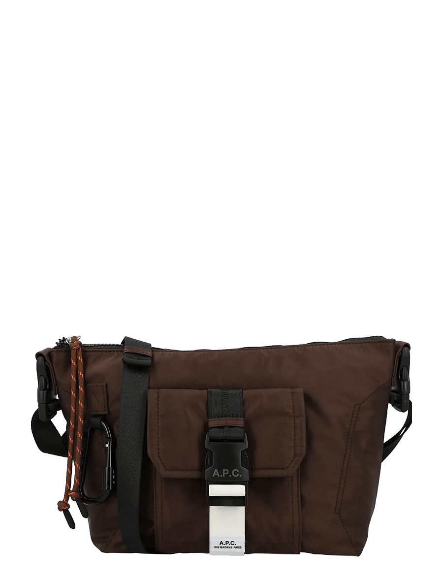 A.P.C. - Trek Shoulder Bag - olkalaukut - brown - 0