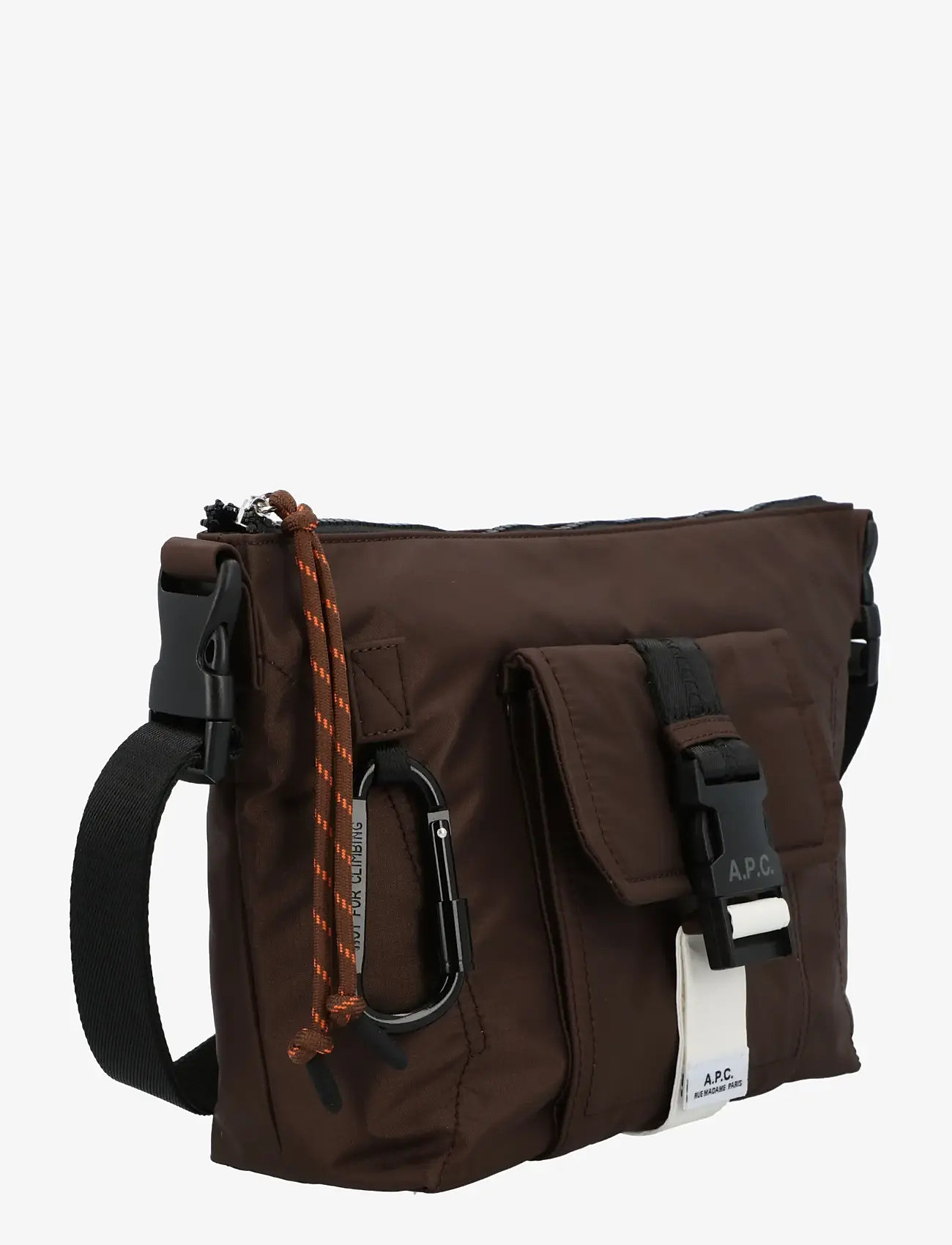 A.P.C. - Trek Shoulder Bag - shoulder bags - brown - 2