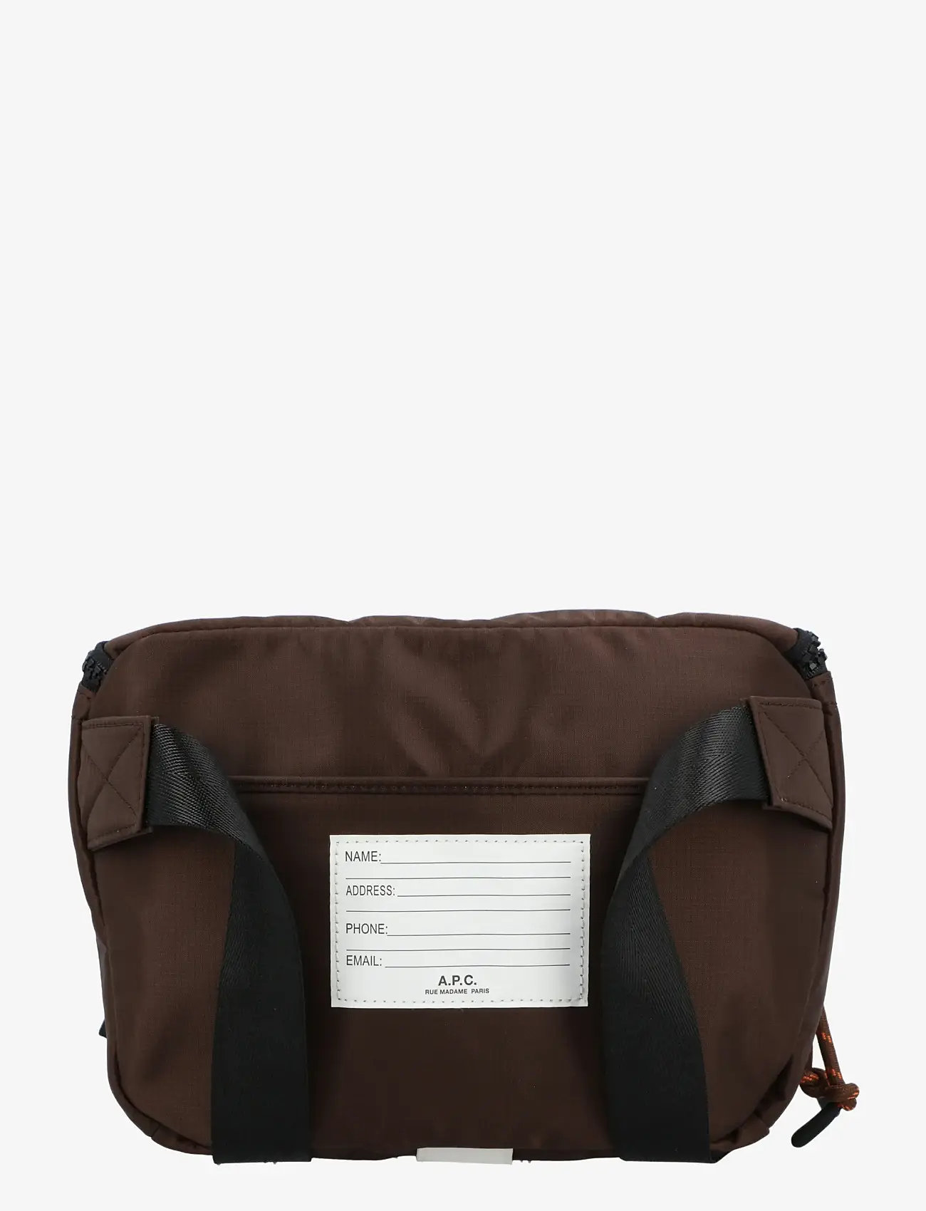 A.P.C. - Trek Crossbody Bag - shoulder bags - brown - 2