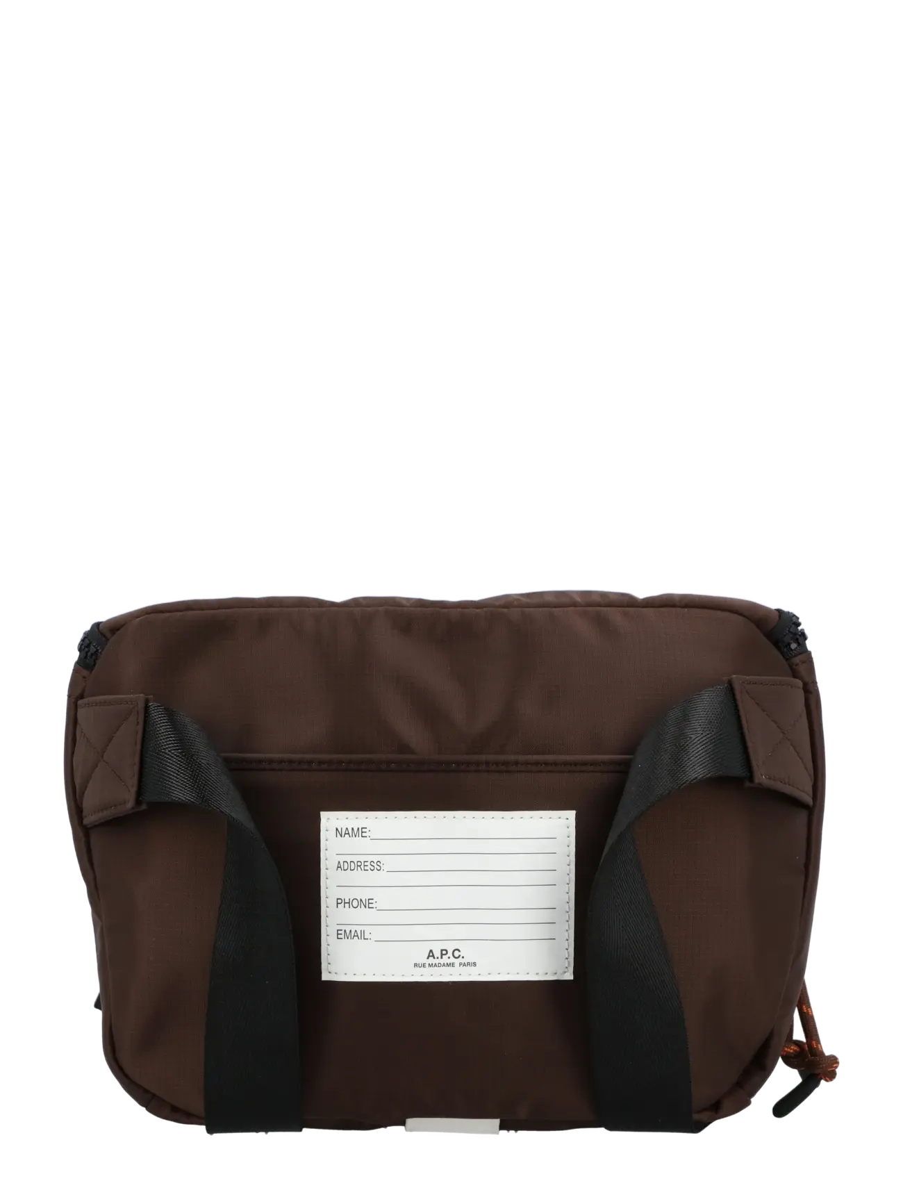 A.P.C. - Trek Crossbody Bag - schultertaschen - brown - 2