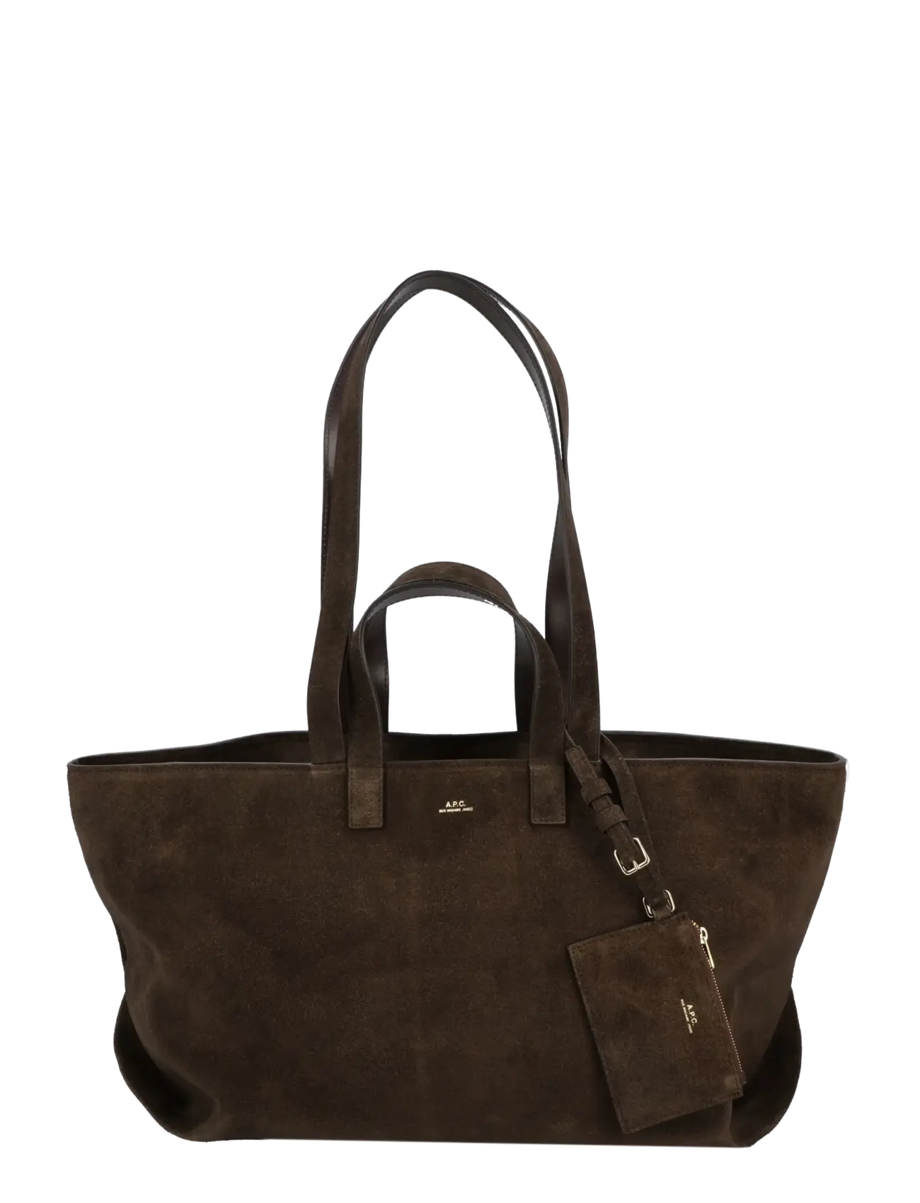 A.P.C. Le Drummer Tote Bag - Somas un mugursomas - BROWN / brown