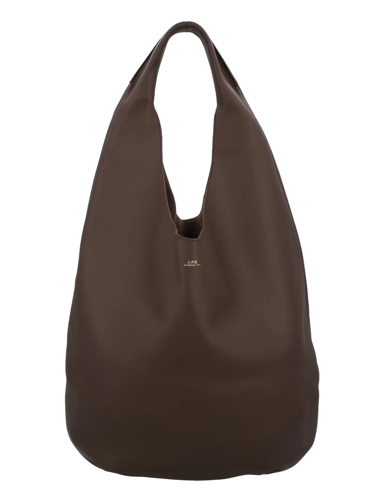 A.P.C. Neige Tote Bag - Õlakotid - BROWN / brown