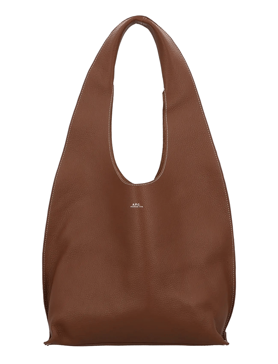 A.P.C. - Grace Shoulder Bag - schultertaschen - brown - 0