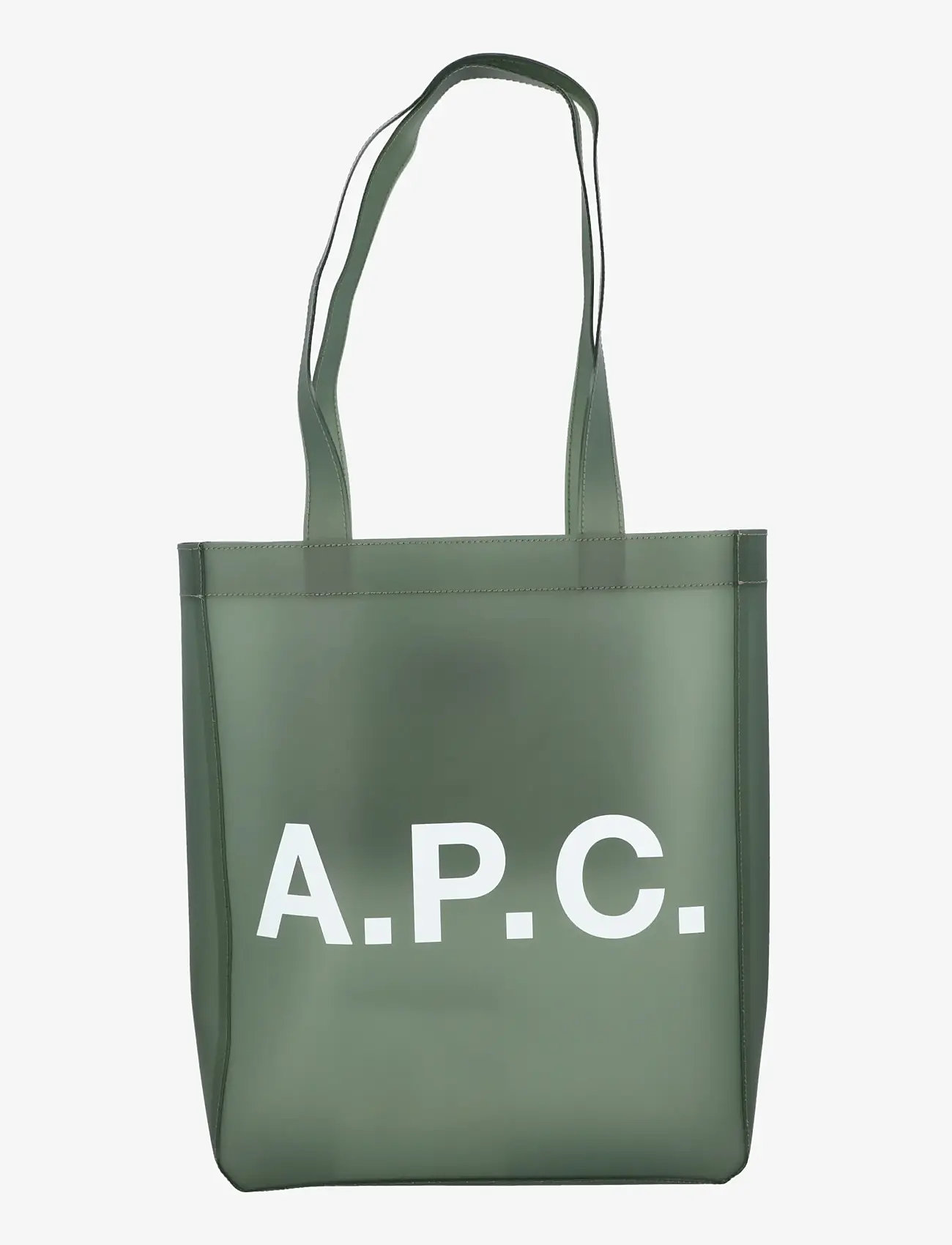 A.P.C. - Lou Tote Bag - muleposer - green - 0