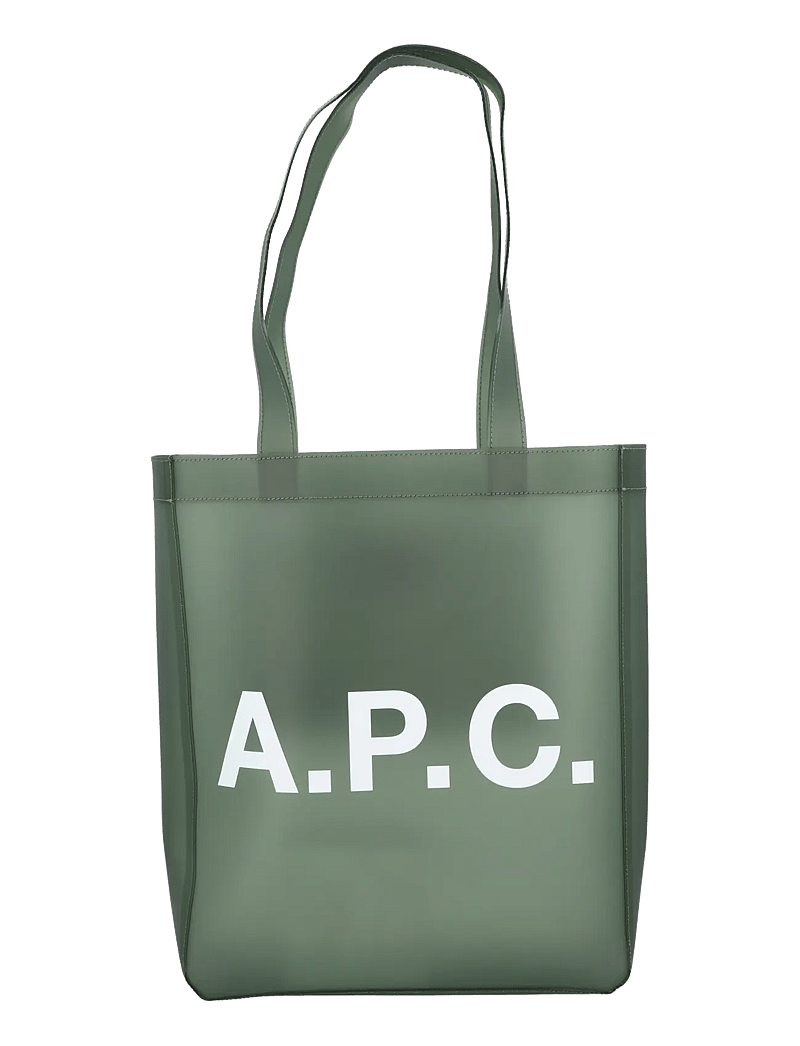 A.P.C. - Lou Tote Bag - shoppers - green - 0