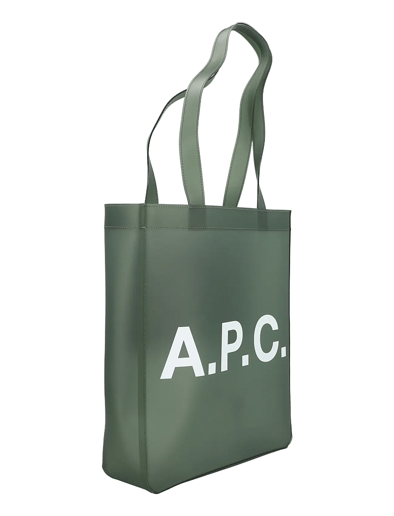 A.P.C. - Lou Tote Bag - shoppers - green - 1