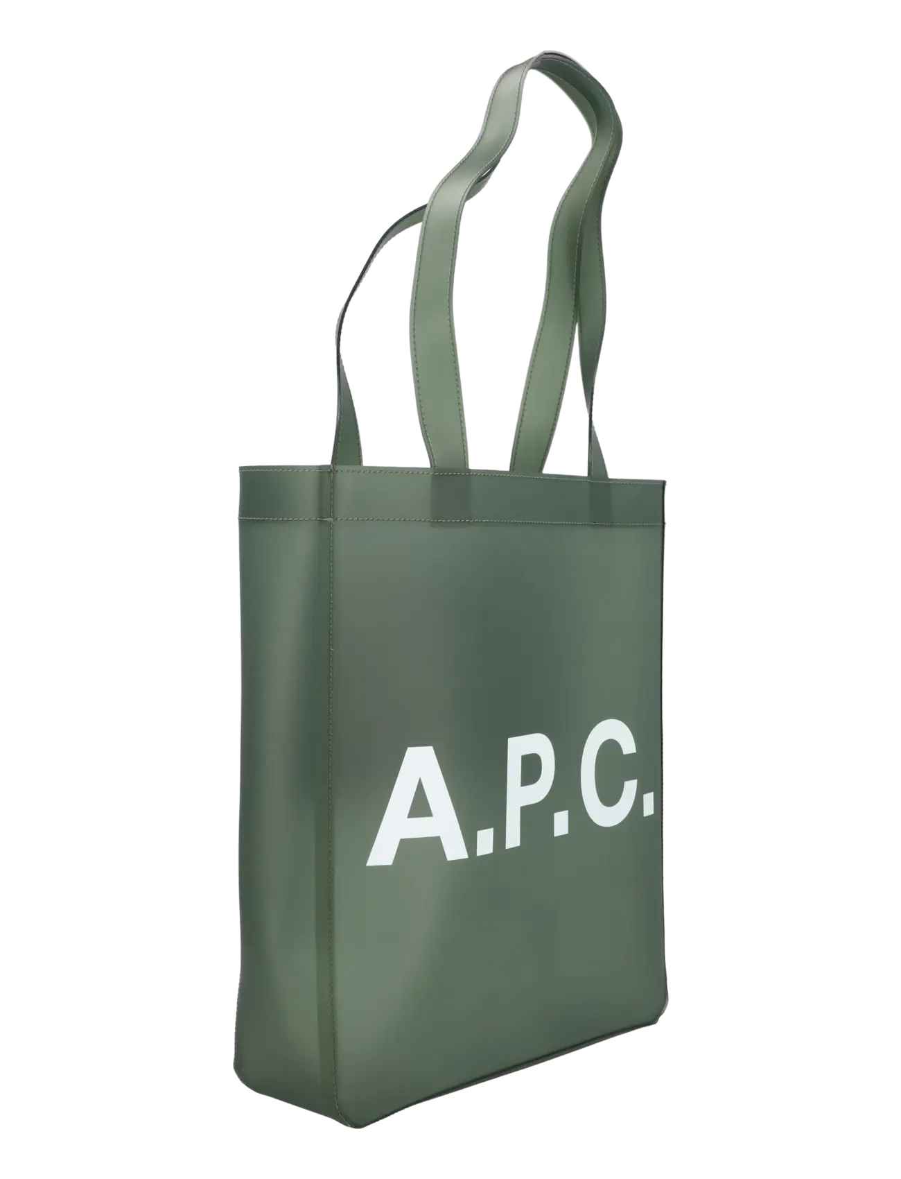 A.P.C. - Lou Tote Bag - shoppers - green - 1