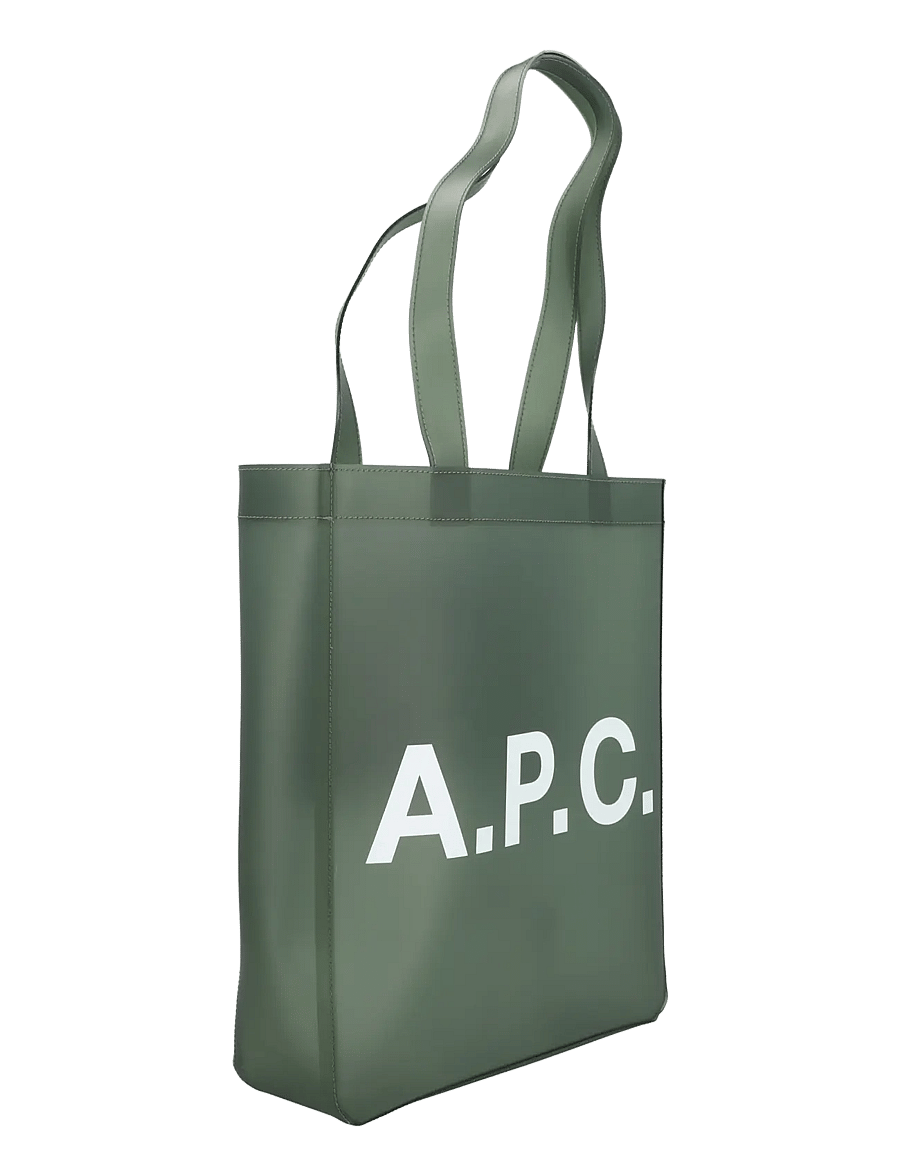 A.P.C. - Lou Tote Bag - shoppers - green - 1