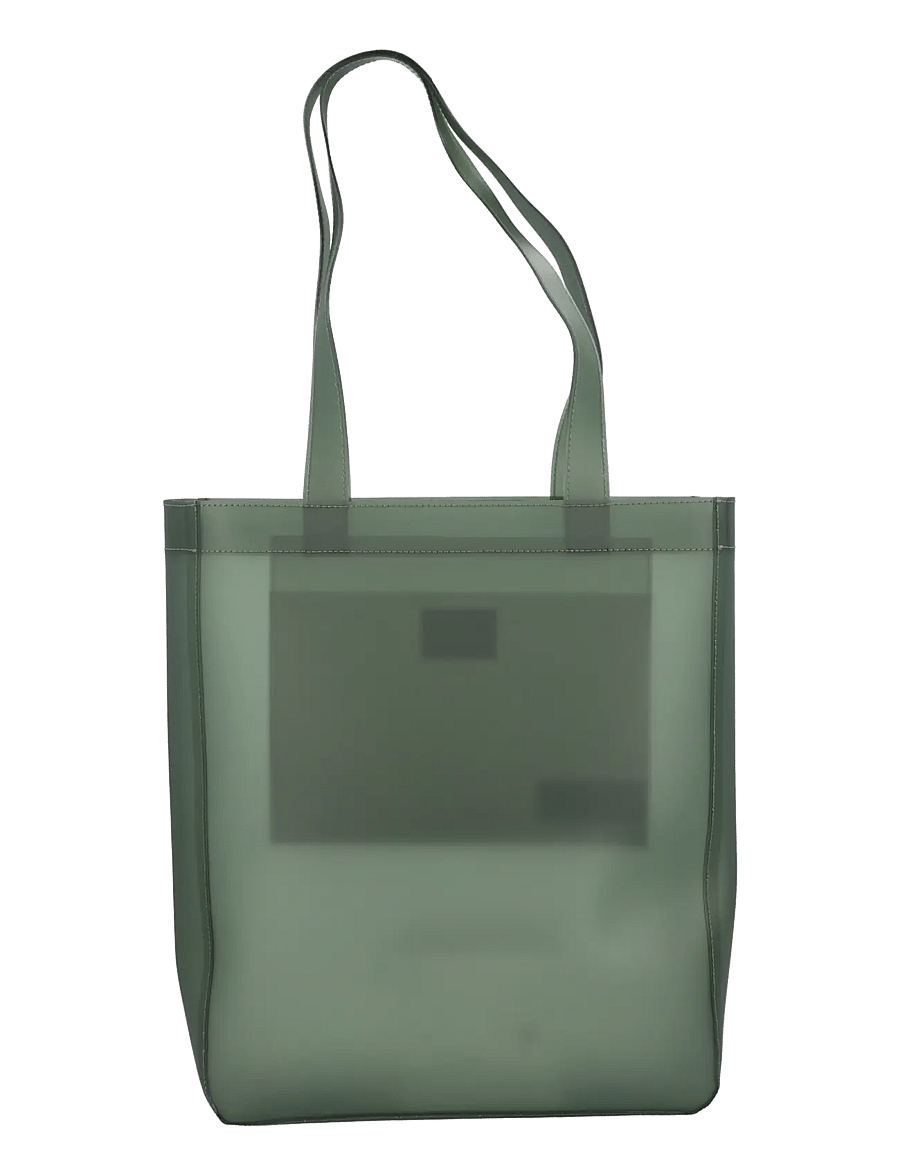 A.P.C. - Lou Tote Bag - shoppers - green - 2
