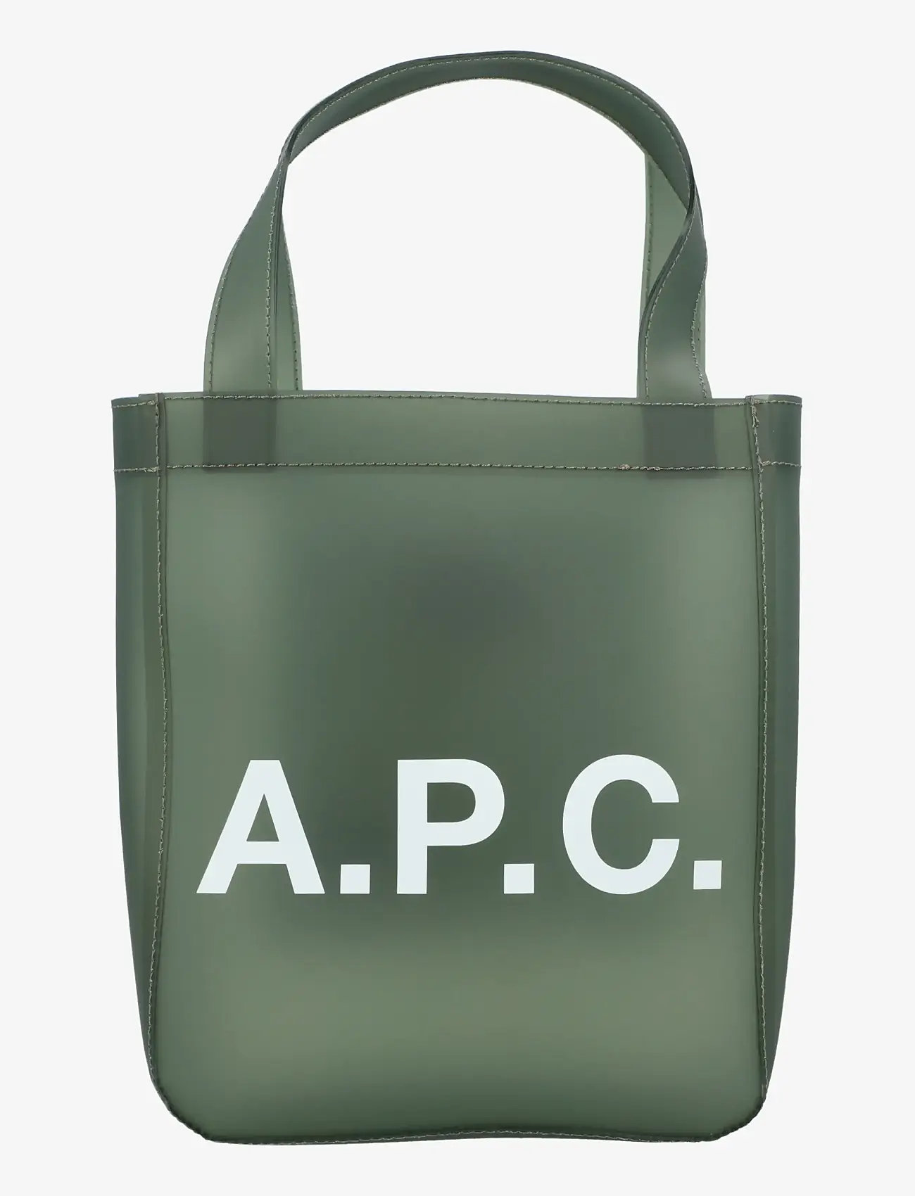 A.P.C. - Two Handles Shopper Bag - muleposer - green - 0