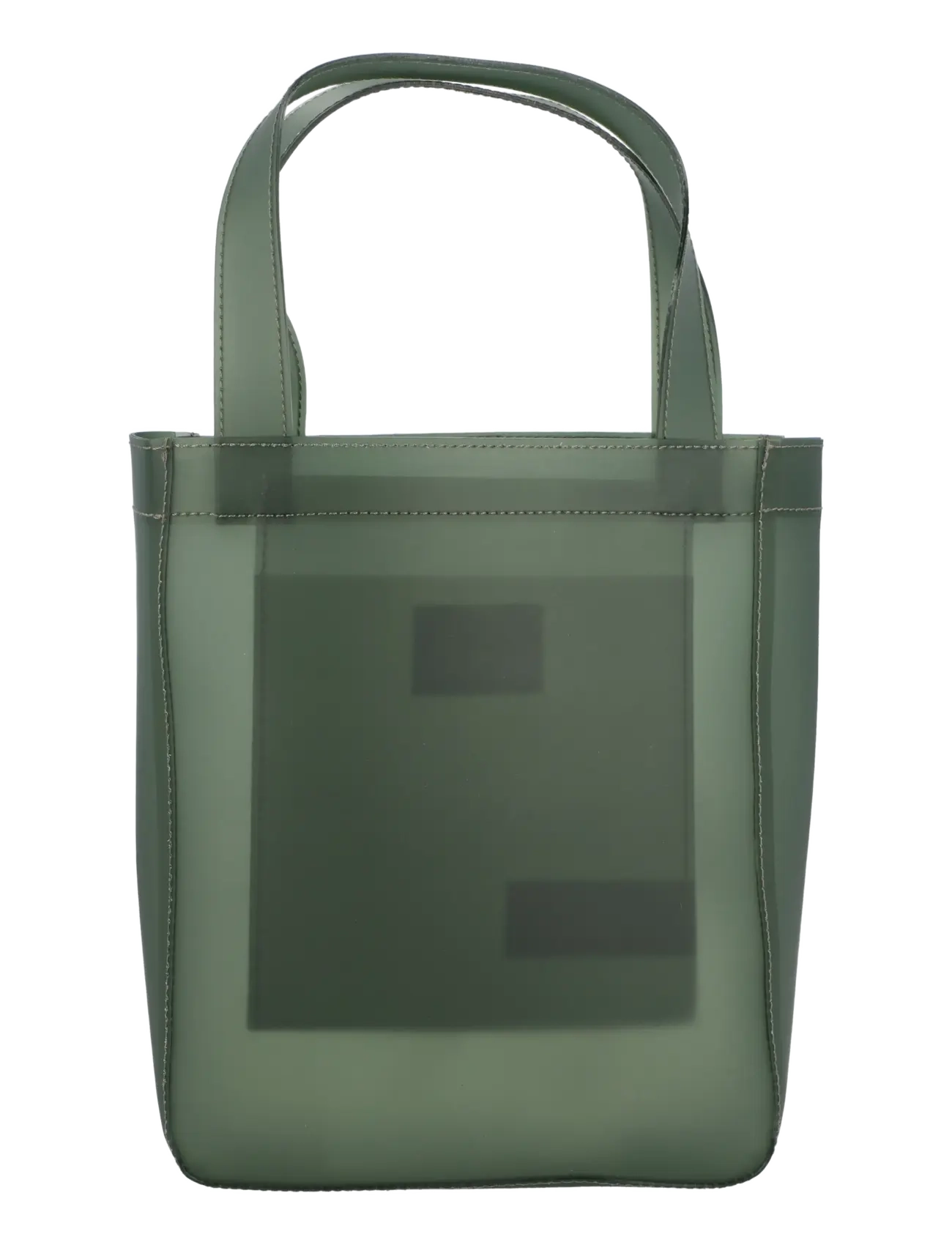 A.P.C. - Two Handles Shopper Bag - muleposer - green - 1