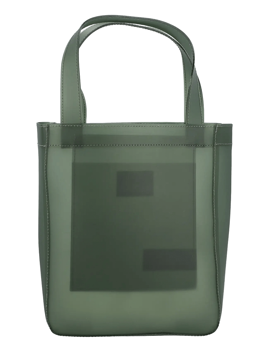 A.P.C. - Two Handles Shopper Bag - muleposer - green - 1