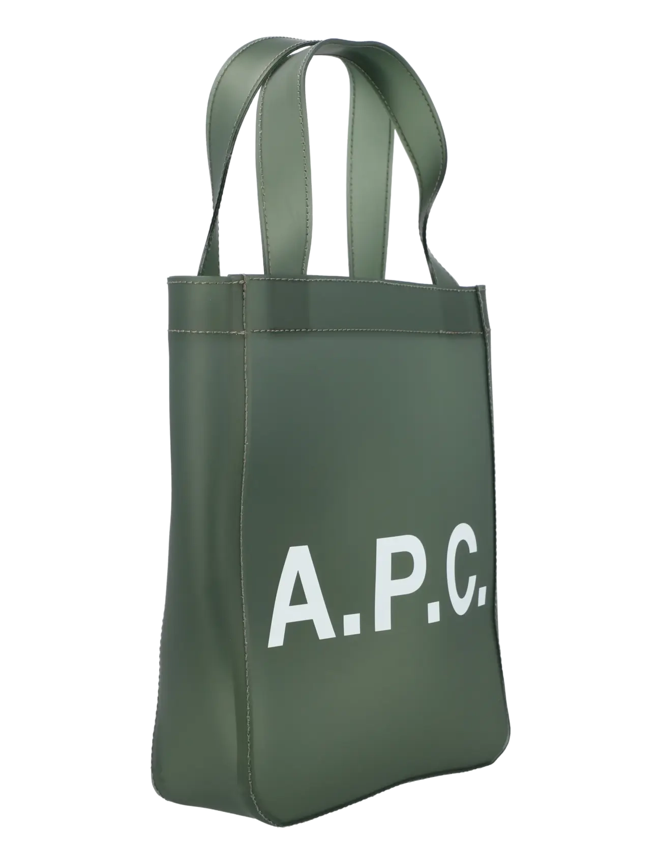 A.P.C. - Two Handles Shopper Bag - muleposer - green - 2