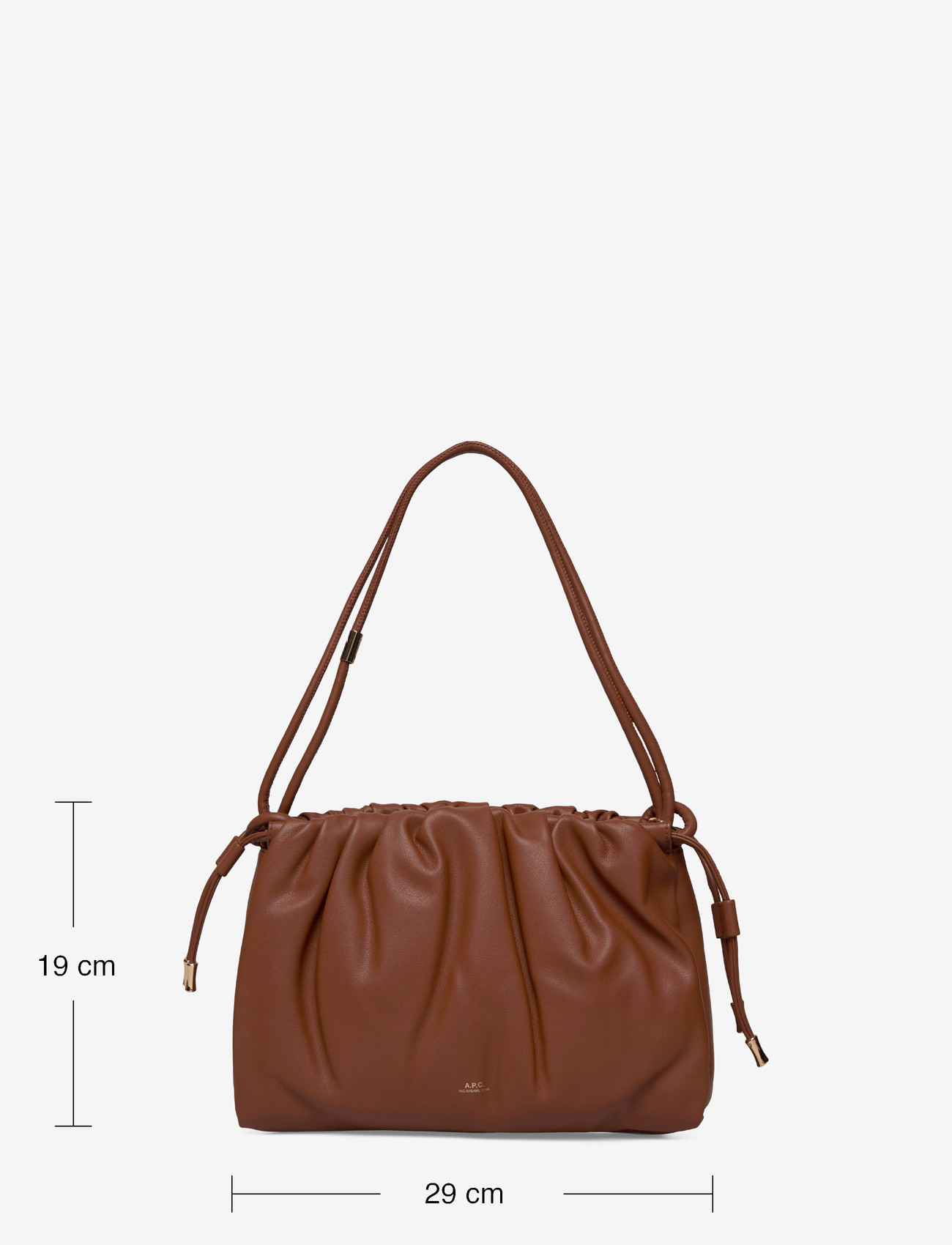 A.P.C. - sac ninon shoulder - besondere anlässe - noisette - 3