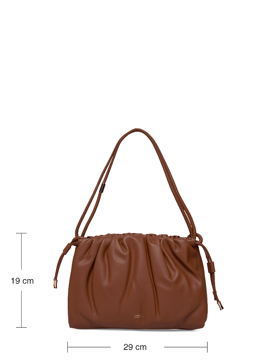 A.P.C. - sac ninon shoulder - igapäevane stiil - noisette - 3