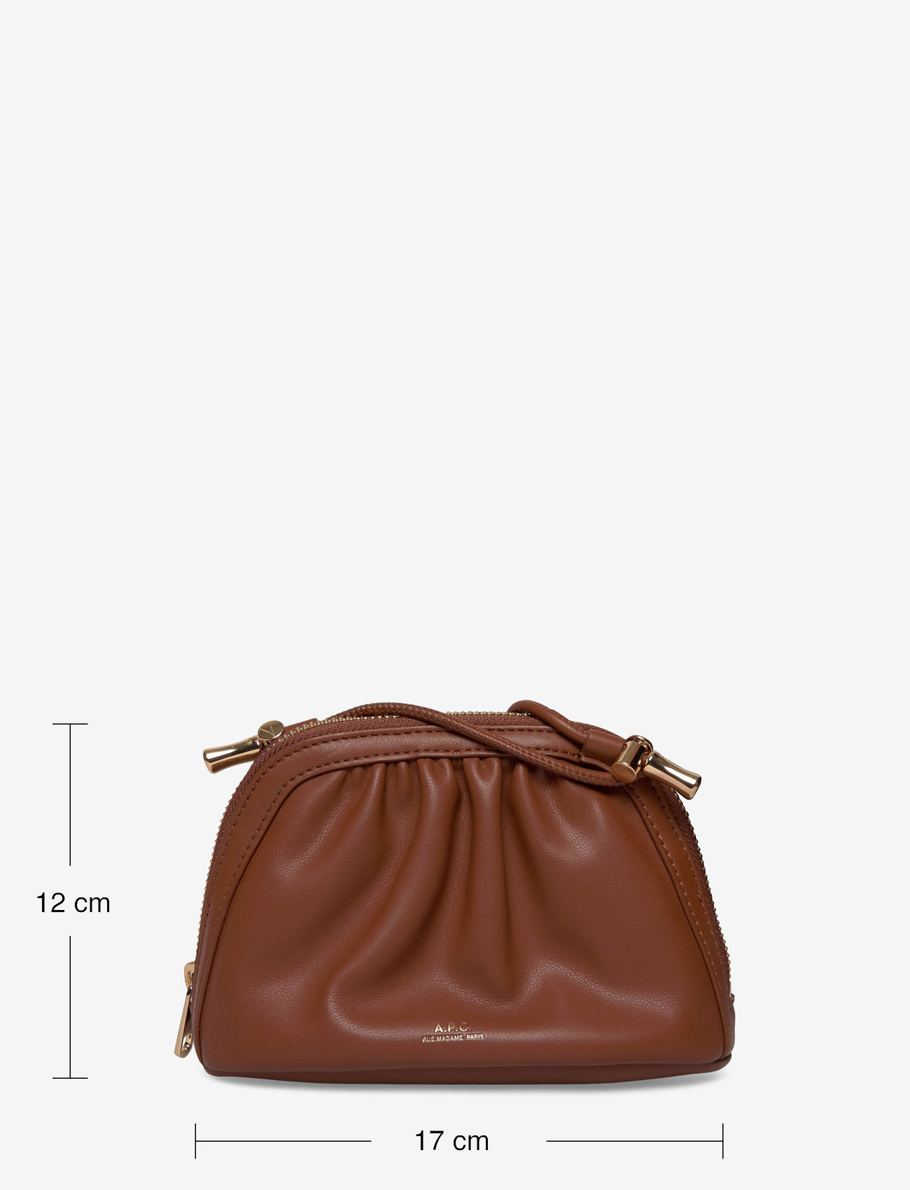 A.P.C. - bourse ninon small - besondere anlässe - noisette - 3
