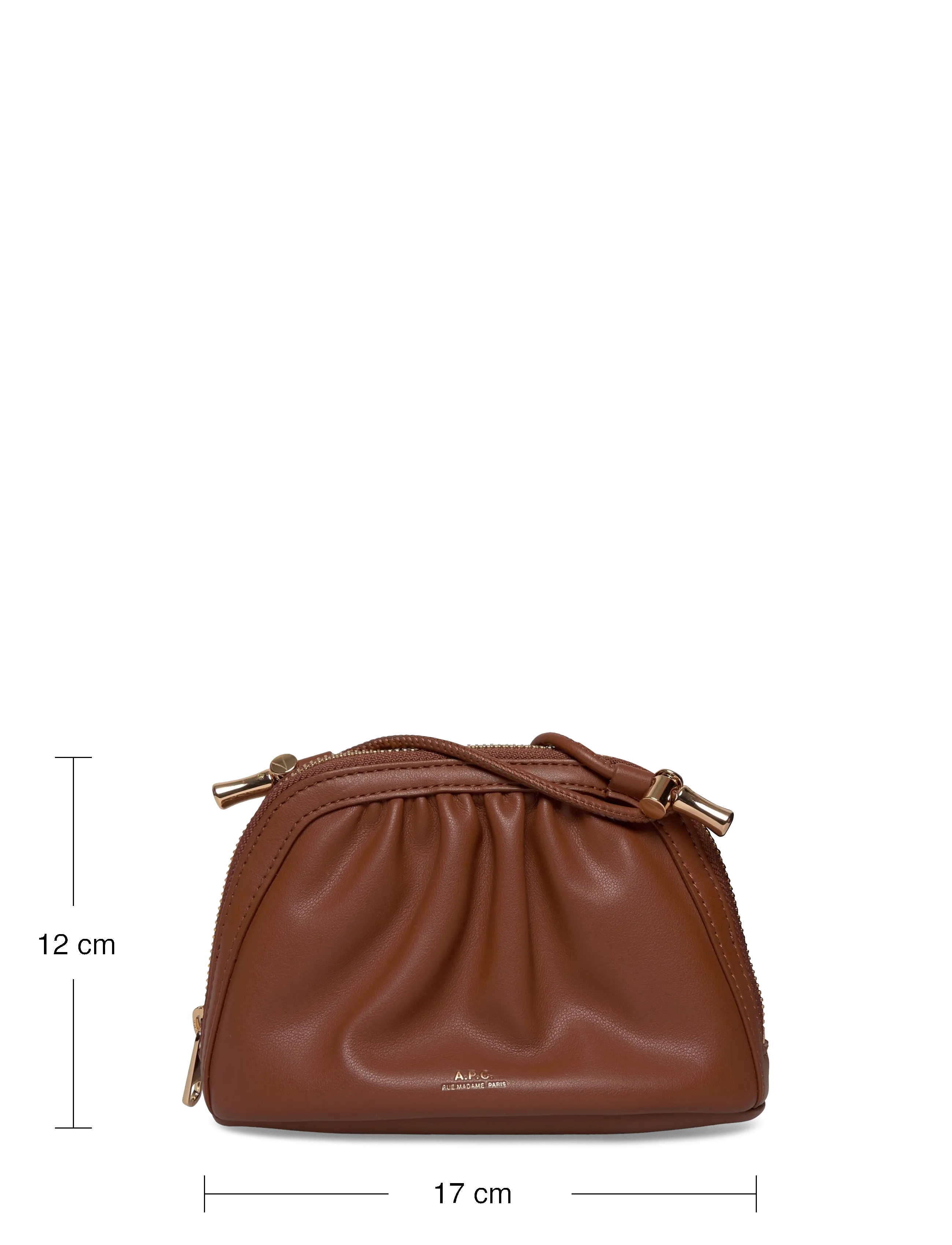 A.P.C. - bourse ninon small - special occasions - noisette - 3