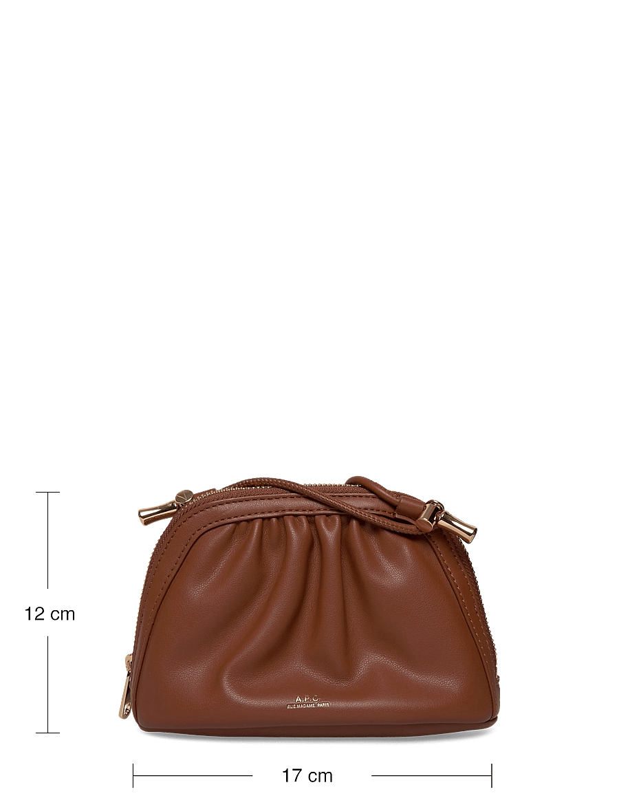 A.P.C. - bourse ninon small - erilised sündmused - noisette - 3