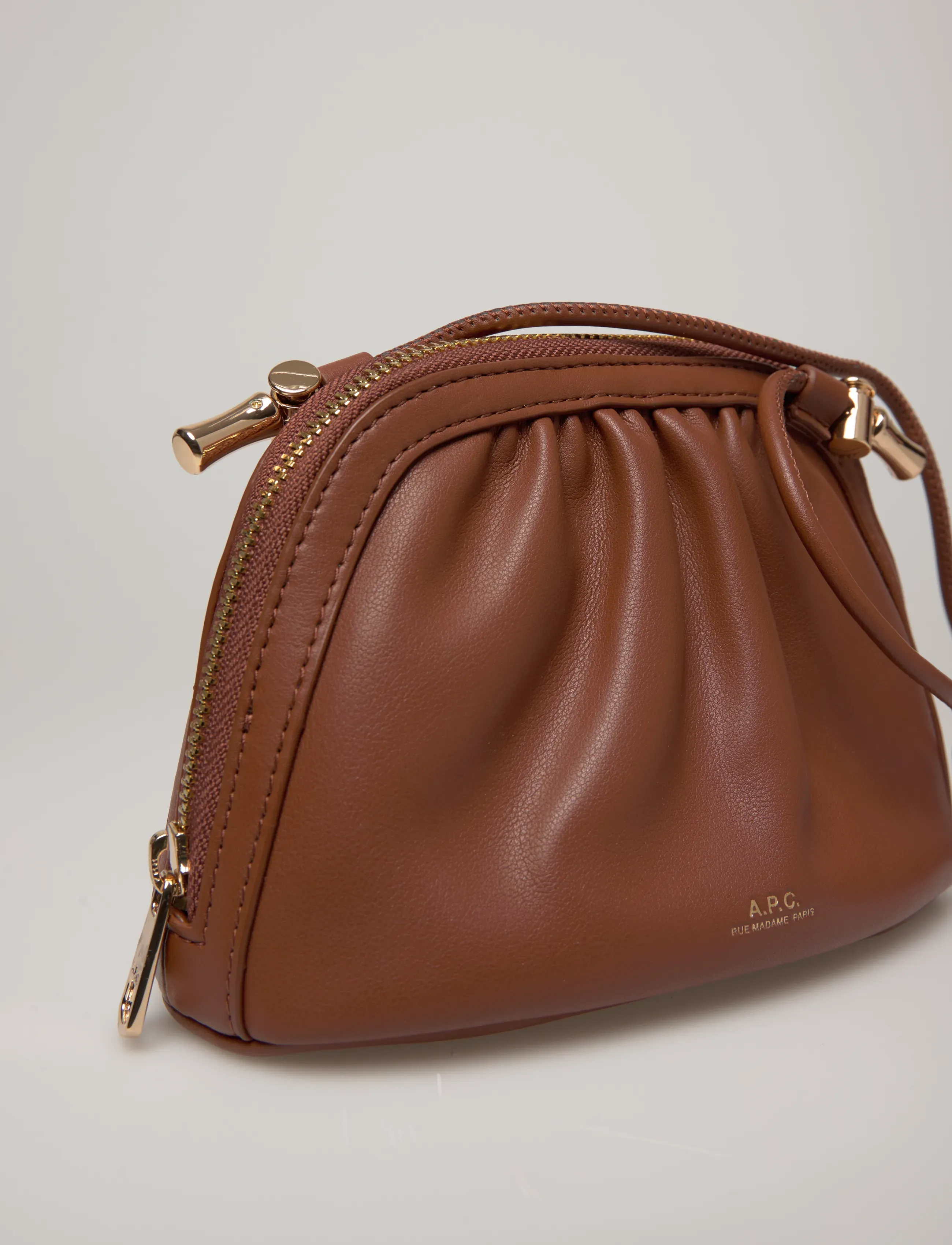 A.P.C. - bourse ninon small - special occasions - noisette - 4