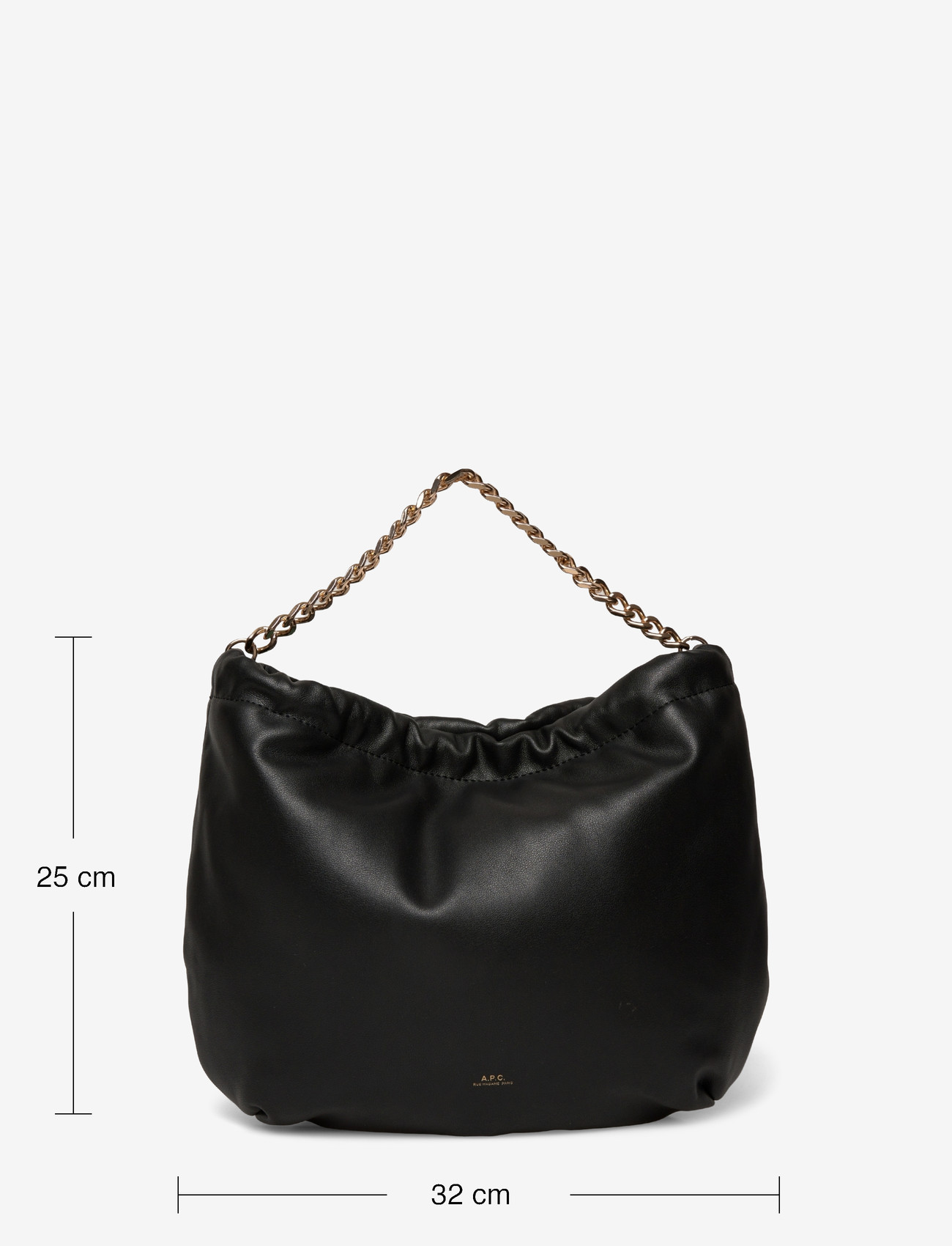 A.P.C. - sac ninon chaine - besondere anlässe - noir - 3